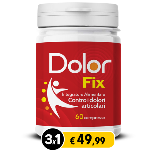 Dolor Fix 3x1 Integratore alimentare Dolori Muscolari e Articolari