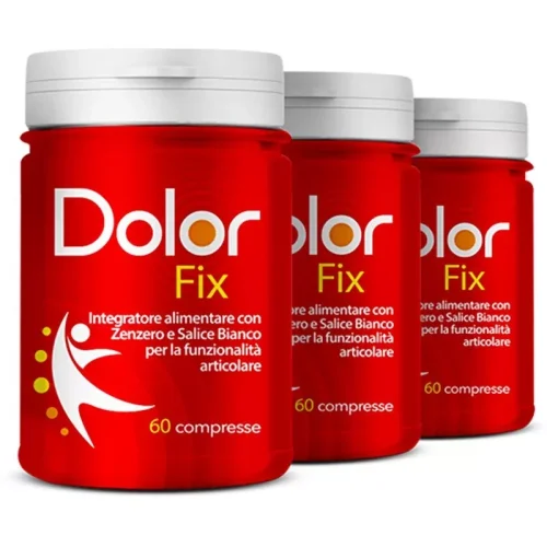 Dolor Fix 3x1 Integratore alimentare Dolori Muscolari e Articolari