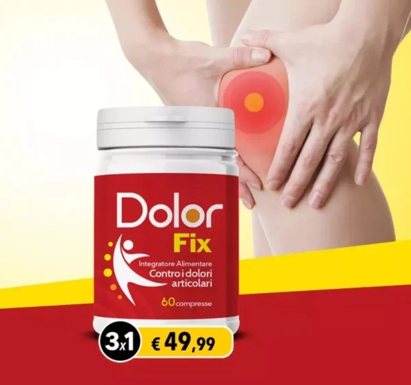 Dolor Fix 3x1 Integratore alimentare Dolori Muscolari e Articolari